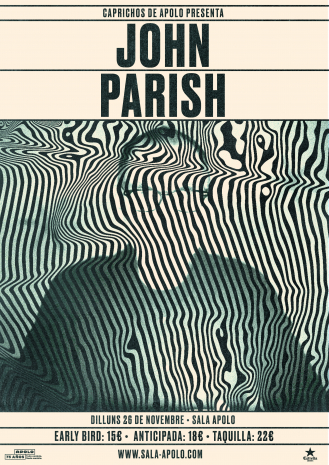 Caprichos de Apolo presents: John Parish + Los Sara Fontán