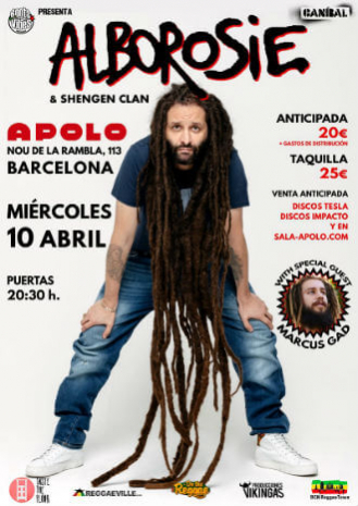 Alborosie & Shengen Clan + Marcus Gad