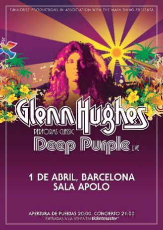 Glenn Hughes performs classic Deep Purple live!