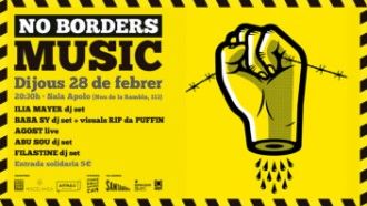 No Borders Music: Ilia Mayer + Baba Sy + Agost [live!] & Dedociego visuales + Abu Sou + Daniel 2000 dj + Dedociego visuales