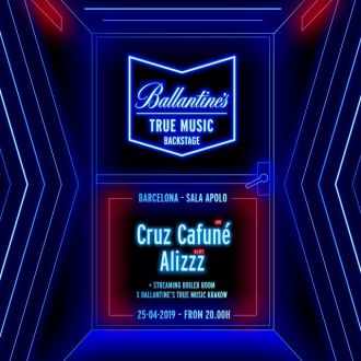 Milkshake | Ballantine’s True Music Backstage: Cruz Cafuné [live!] + Alizzz Dj Set + Dj Stile & ADC