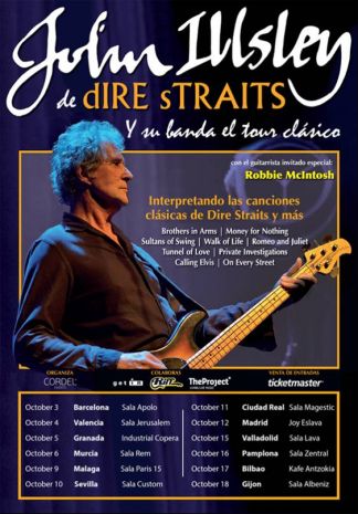 John Illsley de Dire Straits (CANCEL·LAT)