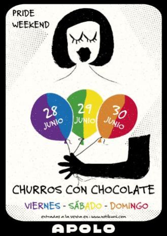 Churros con Chocolate | Pride Weekend and Season Closing