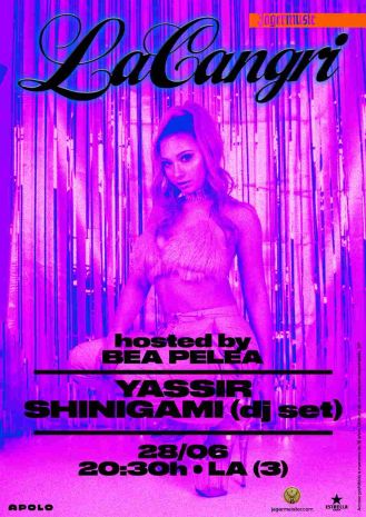 Bea Pelea presents La Cangri: Yassir [live!] & Sushinigami + ChineseGuy2021 + HBoss