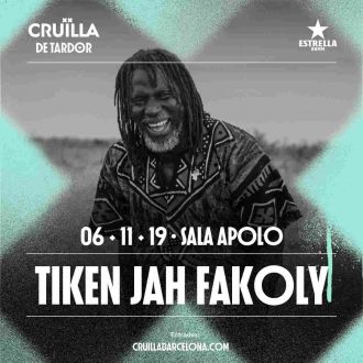 Cruïlla Tardor: Tiken Jah Fakoly