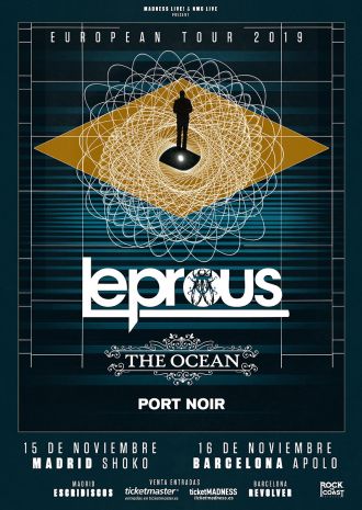 Leprous + Port Noir + The Ocean