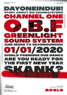 Canibal Soundsystem: Day One in Dub! | Channel One + O.B.F + Greenlight Soundsystem & More