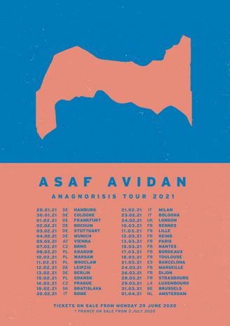 Piñata presenta: Asaf Avidan Anagnorisis Tour 2021