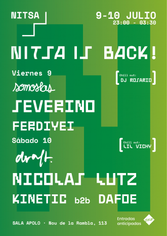 Nitsa Club: Draft | Nicolas Lutz + Kinetic b2b Dafoe