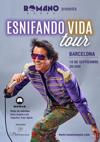 Romano Aspas presenta Esnifando Vida Tour