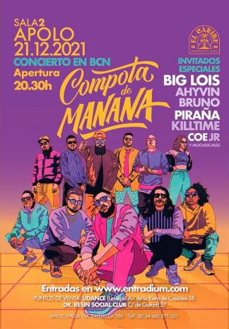 Compota de Manana (New date TBC)