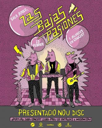 Caníbal presents Las Bajas Pasiones