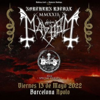 Mayhem + Mortiis (Canvi de sala)