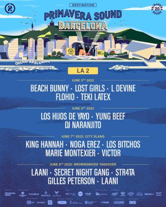 Primavera a la ciutat: Beach Bunny + Lost Girls + L Devine + Flohio + Teki Latex