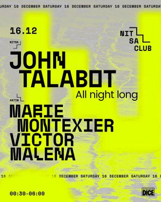 Nitsa: John Talabot all night long