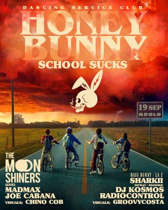 Honey Bunny: School Sucks | Moonshiners [live] + Mad Max & Joe Cabana + Krusty Killer