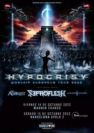 Hypocrisy + Septicflesh + The Agonist + Horizon Ignited