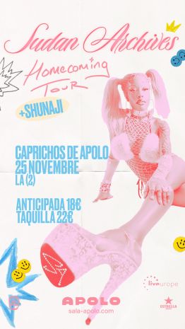 Caprichos de Apolo presents Sudan Archives + Shunaji