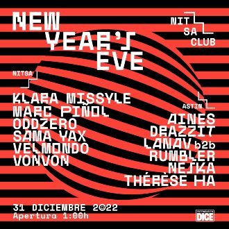 Nitsa: New Year's Eve | Klara Missyle + Marc Piñol + Oddzero + Sama Yax + Velmondo + Vonvon