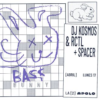 Bass Bunny: Spacer + Dj Kosmos & Radiocontrol