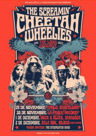 The Screamin' Cheetah Wheelies + The Steepwater Band