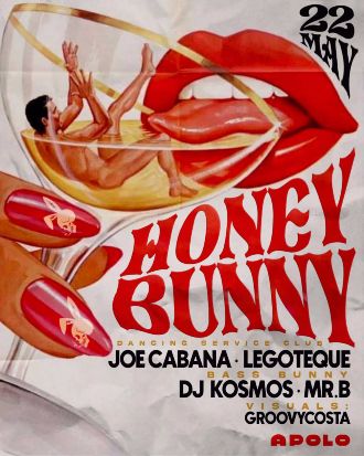 Honey Bunny & Bass Bunny: Joe Cabana & Legoteque + Dj Kosmos & Mr.B