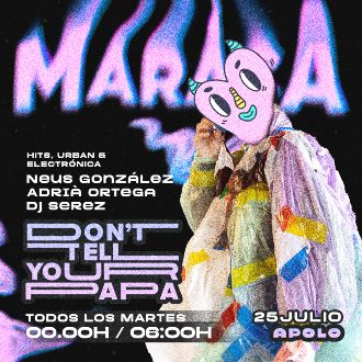 Maraca: Neus González + Adrià Ortega + DJ Serez