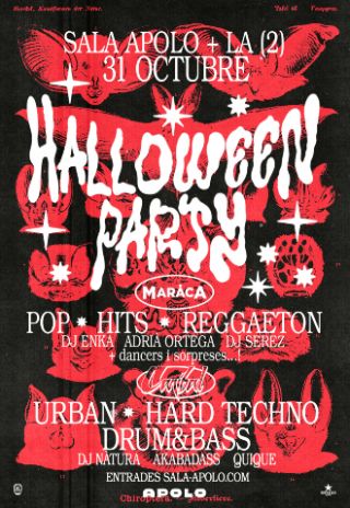 Halloween Party | Caníbal : Dj Nàtura + Akabadass + Quique