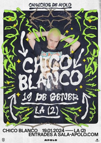 Caprichos de Apolo presenta Chico Blanco