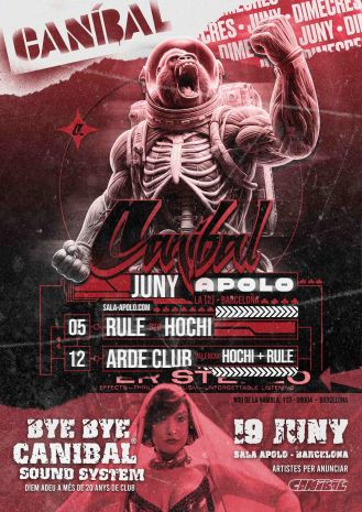 Caníbal: RULE + HOCHI + ARDE VALENCIA club