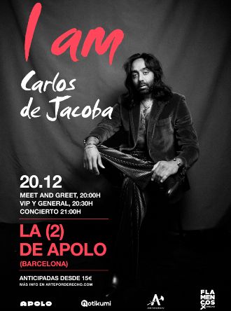 "I am Carlos de Jacoba" (POSTPONED - NEW DATE 12/04)