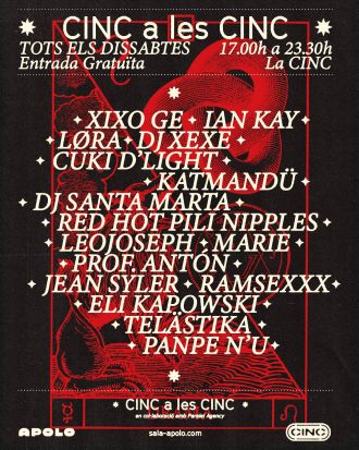 CINC a les Cinc: Haus of Beat | Eli Kapowski + Telastika + PANPE N'U