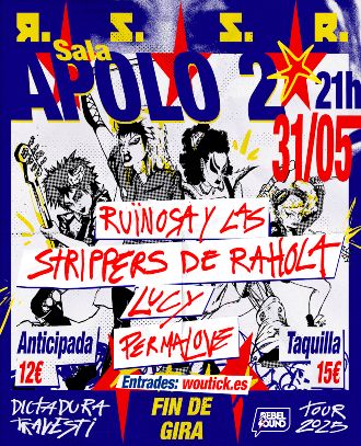 Ruïnosa y las Strippers de Rahola + LUCY + Permalove