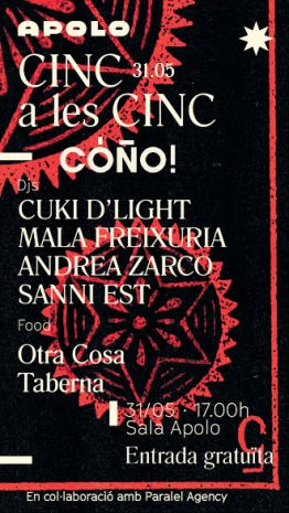 CINC a les Cinc: CÓÑO! | Cuki d'Light + Mala Freixura + Andrea Zarco + Sanni Est