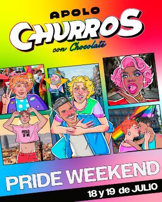 Churros con Chocolate - Somoslas | Special Pride Night (Friday)