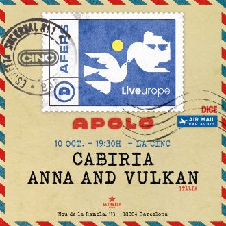 AFERS: Cabiria + Anna and Vulkan