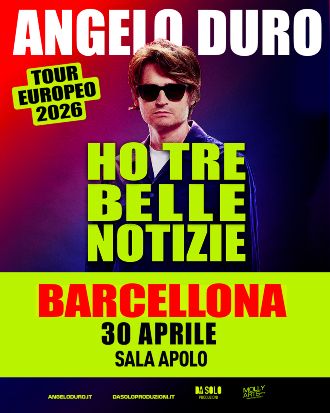 Angelo Duro "Ho tre belle notizie"
