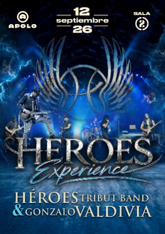 Tributo a Héroes del silencio por Héroes Tribut Band & Gonzalo Valdivia