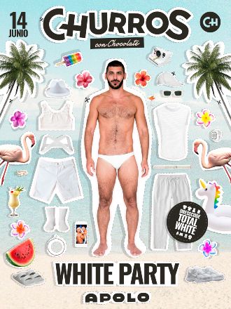 Churros con Chocolate |Summer in White Party con Leticia Sabater