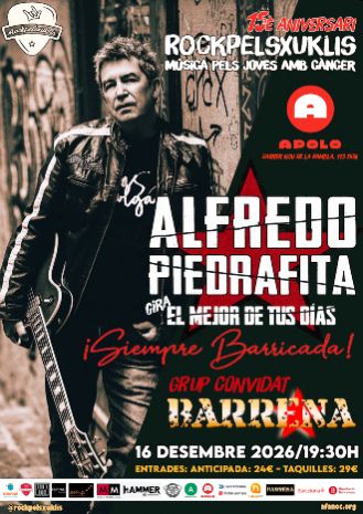 15 Years of RockpelsXuklis | Alfredo Piedrafita (Barricada) + Barrena