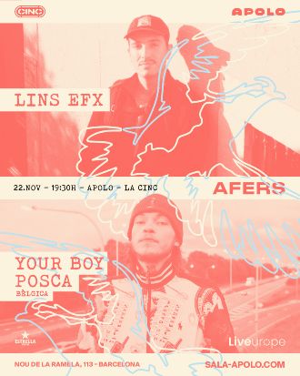 AFERS: Lins EFX + Your Boy Posca