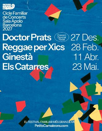 Petits Camaleons 2027 Family Concert Series | Reggae per Xics