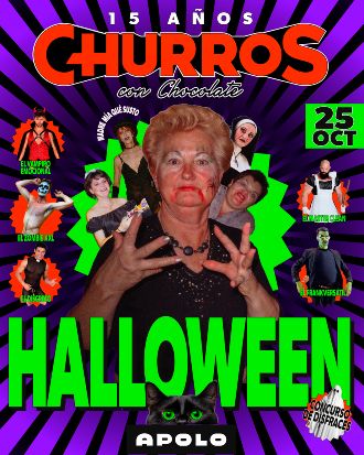 Churros con Chocolate | Halloween